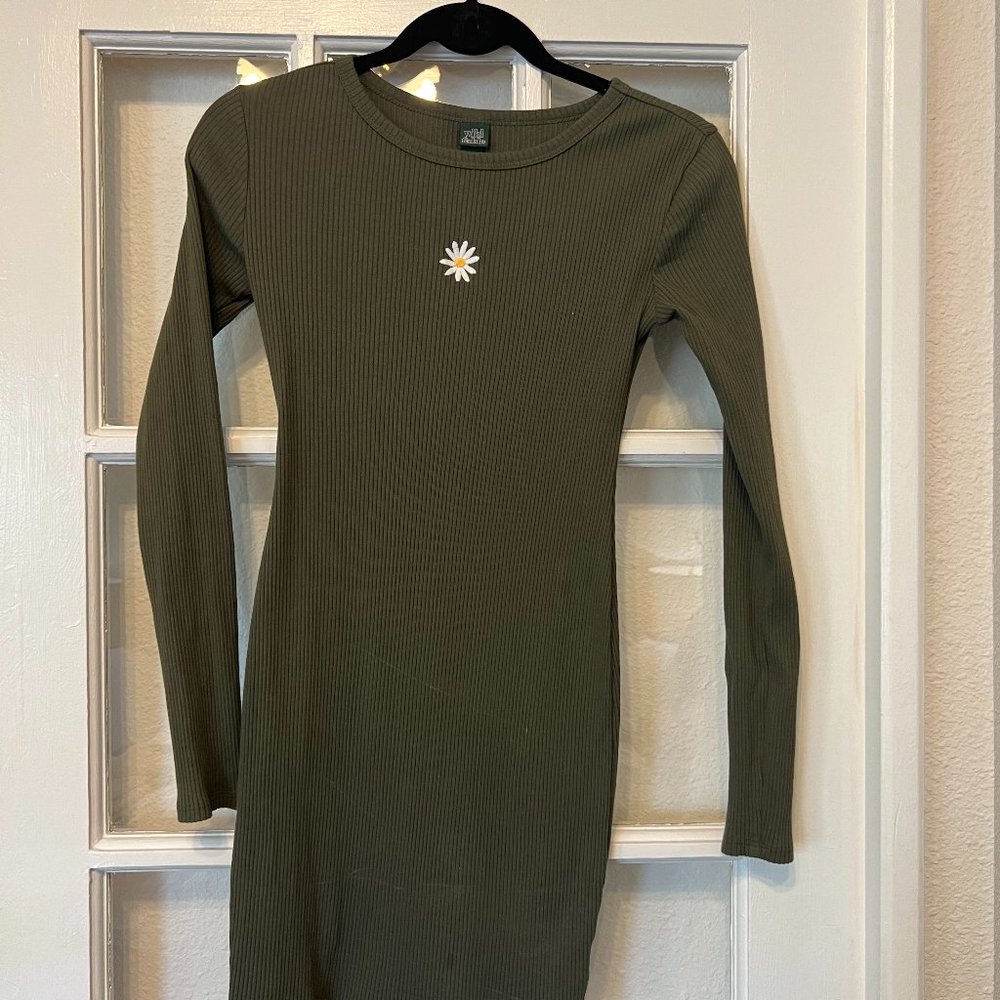 Wild Fable Ribbed Bodycon Dress